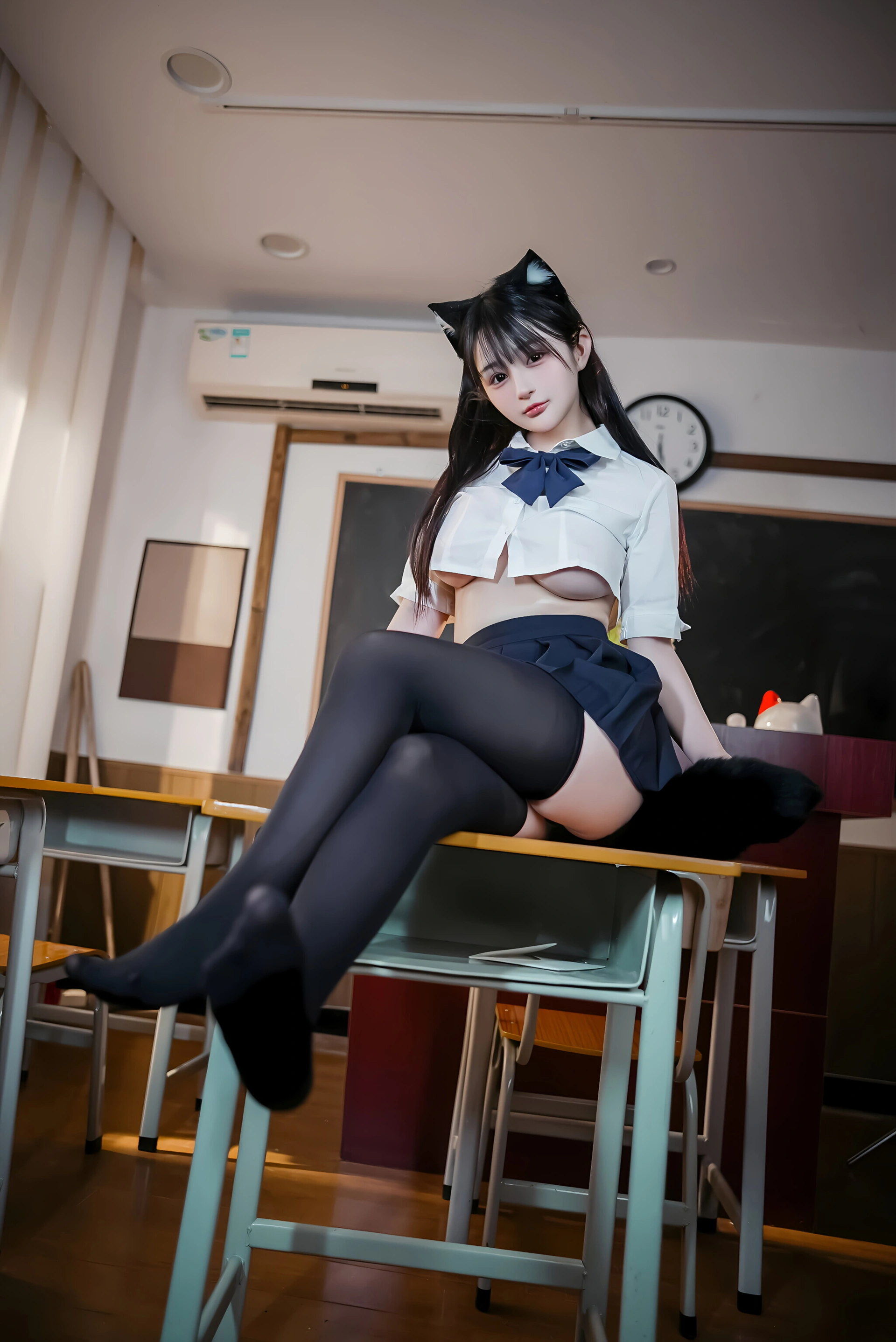 桜井宁宁 – NO.151 失眠冲剂 JK猫耳 2